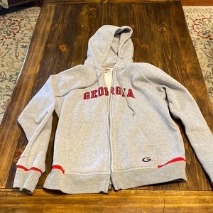 Nike zip up Georgia hoodie